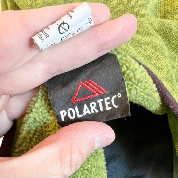 Arc’teryx Polartec Full Zip Fleece Jacket Green Women’s Size M - Picture 10 of 11